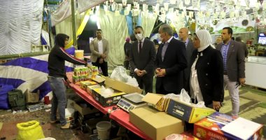محافظ كفر الشيخ يتفقد معارض أهلا رمضان ويوجه بزيادة المعروضات من السلع وياميش رمضان