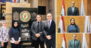 نجاح وتميز.. "بيطرى المنصورة" تتوج بكوادر علمية ذات كفاءة خاصة.. د.نيفين تفوز بجائزة المرأة التشجيعية فى العلوم الغذائية.. ود. حازم يحصد جائزة العلوم التكنولوجية.. ود. حسام يفوز بجائزة الدولة فى الزراعة.. فيديو
