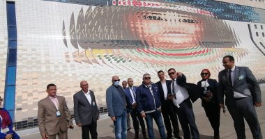 اللجنة العليا للتفتيش الأمنى والبيئى تتفقد مطارى أبو سمبل وأسوان.. صور   