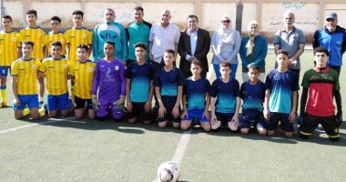 منافسات الدورة الرمضانية بخماسى كرة القدم تحت شعار "الرياضة حياة" ببنى سويف