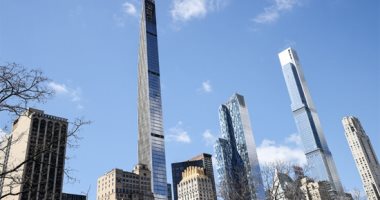 افتتاح أضيق ناطحة سحاب في العالم..  برج ستانوى بأمريكا يبهر المشاهدين بشكله الكلاسيكي