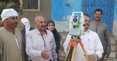 حياة كريمة ببنى سويف.. رفع مساحى لأراضى قرى كوم إدريجة والديابية بالمرحلة الثانية