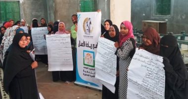 محافظ أسوان: 93.2% نسبة المستهدف للمشروع القومى لتنمية الأسرة ..صور