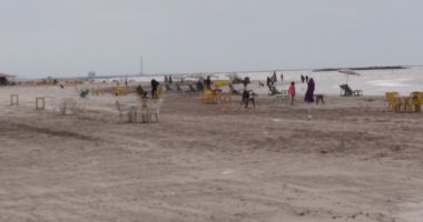 اتفرج على جمال الطبيعة بشاطئ رأس البر.. أجواء مشمسة ودرجات حرارة معتدلة.. لايف