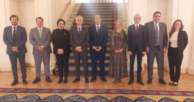 وفد تنسيقية شباب الأحزاب يلتقى السفير الفرنسى.. ومارك باريتى يشيد بتجربة التنسيقية