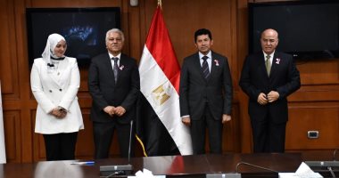 وزير الشباب والرياضة يشهد توقيع بروتوكول تعاون بين الوزارة ومؤسسة بهية 