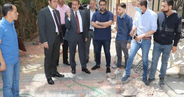 محافظ المنوفية يتابع أعمال التطوير بمتفرعات عاصم حما ومدخل كفر المصيلحة