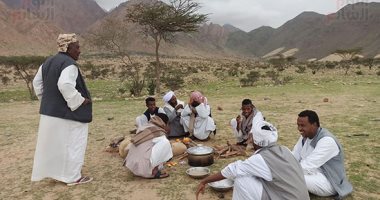 "الجابورى والعصيدة".. خبز الصحراء الشرقية فى رمضان ووجبة الإفطار فى حلايب وشلاتين