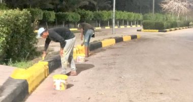 حملات ليلية لرفع المخلفات بالبرلس وفوه وسيدى سالم وأعمال التطوير بمصيف بلطيم "صور"