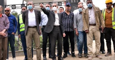 محافظ الغربية يتفقد أعمال الرصف بمدينتى سمنود وزفتى