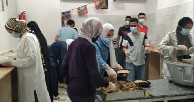  1000 وجبة إفطار يوميا على مائدة شباب مطبخ الخير بالشرقية.. لايف