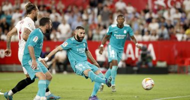 بنزيما يحطم رقم دى ستيفانو التاريخي مع ريال مدريد فى الليجا