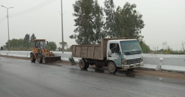 رفع 200 طن مخلفات بطنطا ورفع كفاءة الطرق بالمحلة والسنطة