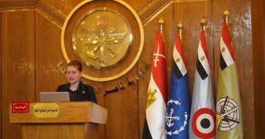 المستشارة فاطمة قنديل أول قاضية تحصل على زمالة الدفاع بأكاديمية ناصر العسكرية