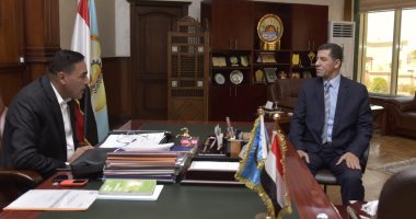 محافظ مطروح يستقبل رئيس مركز ومدينة النجيلة الجديد