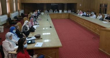 "صحة الإسماعيلية" تناقش موقف المستلزمات الطبية والرواكد بالمستشفيات