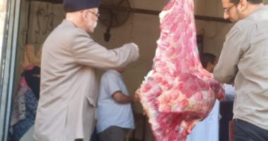 ضبط 7915 كيلو رنجة و35763 كيلو لحوم فاسدة خلال حملات على الأسواق بالغربية
