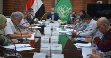 محافظ القليوبية يترأس اجتماع إدارة المناطق الصناعية لمنطقتى الشروق والصفا