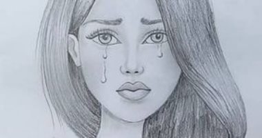 "هاجر" من الإسماعيلية تشارك بصور للتعبير عن موهبتها فى الرسم