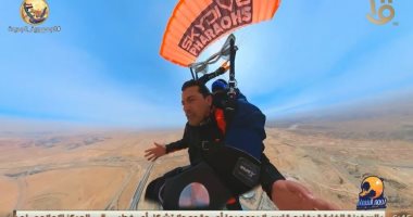 وزير الرياضة بعد تجربة القفز بـ"نجوم السماء": العاصمة الإدارية عاصمة المستقبل