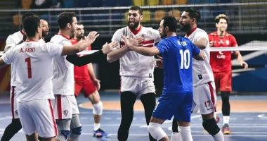  رجال يد الزمالك يفوزون على بطل نيجيريا فى الكؤوس الإفريقية 