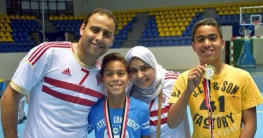 رياضيون يرفعون شعار "إحنا نسايب".. نجم الزمالك يتزوج بطلة السلة