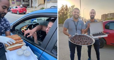 شباب المعادى يوزعون جمبرى وكريب على الفطار فى رمضان: بنعمل ده من 11 سنة