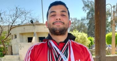 محمد الجمال نجم ذوى الهمم يقتنص بطولات دولية فى رفع الأثقال بالغربية
