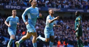 جيسوس يقود مانشستر سيتي للتقدم 3-1 على واتفورد فى الشوط الأول