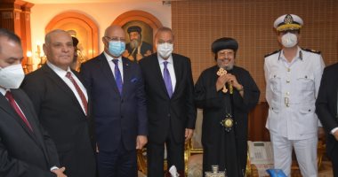 محافظ القليوبية يقدم التهاني للأخوة الأقباط بمناسبة عيد القيامة المجيد