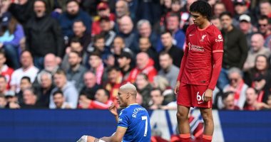 شوط أول سلبى بين ليفربول ضد إيفرتون بمشاركة محمد صلاح