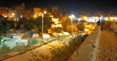 حملات ليلية.. أعمال نظافة ورفع كفاءة الإنارة وتطهير بيارات بمدن كفر الشيخ