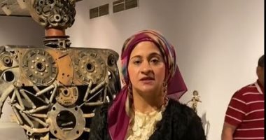 الحديد فى إيدها زى العجين.. أمنية "ساحرة الخردة" بتعمل مجسمات بديعة وهذا حلمها