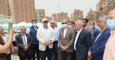وزير الزراعة ومحافظ القليوبية يتفقدان مطحن بنها لمتابعة توريد محصول القمح من المزارعين
