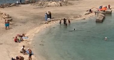 فسحة على شواطئ الغردقة.. منظر ساحر هتشوفه هنا فى شم النسيم.. لايف وصور