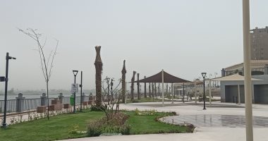 الطقس حار.. إقبال محدود على كورنيش بنى سويف فى شم النسيم.. لايف