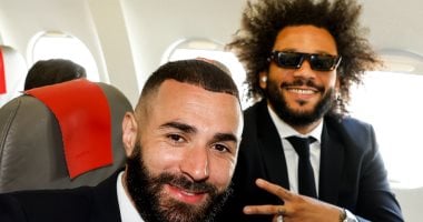 ريال مدريد يغادر إلى إنجلترا لمواجهة مانشستر سيتي فى دوري الأبطال.. فيديو