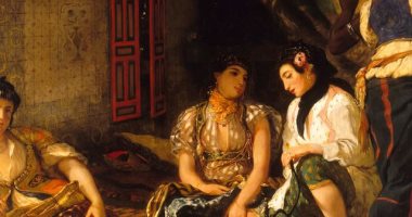 معرض صور  لـ الفنان التشكيلى الفرنسى ديلاكروا