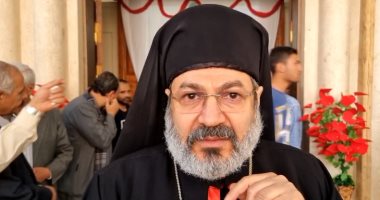 سفير الفاتيكان بسوهاج لترسيم كاهن جديد وسط استقبال حافل بكنيسة مار جرجس بجهينة