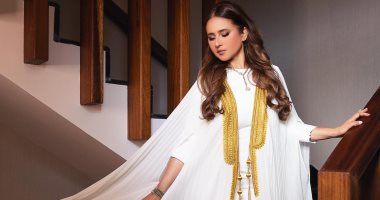 نيللى كريم بإطلالة بيضاء ساحرة فى جلسة تصوير رمضانية .. صور