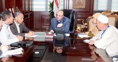 محافظ بنى سويف يوجه بسرعة إصلاح وصيانة مغذى الشناوية لضمان وصول مياه الرى