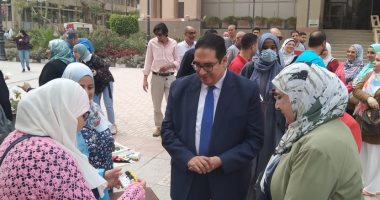 ماراثون رياضى ومعرض تدوير مخلفات بفعاليات جامعة القاهرة باليوم العالمى للأرض