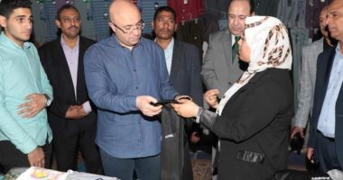 بتخفيضات 40 %.. محافظ بنى سويف يفتتح معرض أهلا بالعيد.. لايف وصور