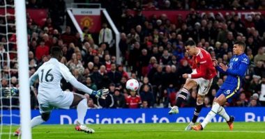 رونالدو يقود مانشستر يونايتد لخطف تعادل مثير من تشيلسي فى الدوري الإنجليزي