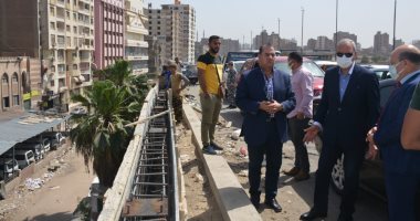 محافظ القليوبية يقود حملة لمتابعة النظافة بشبرا الخيمة وأعمال تطوير كوبرى أحمد عرابى