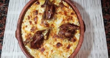 منيو إفطار يوم 28 رمضان .. طريقة عمل طاجن الأرز المعمر بالحمام زى المحلات