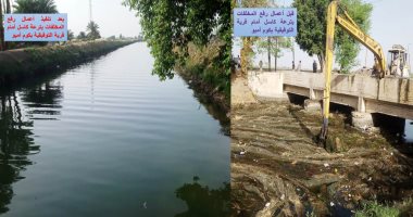 محافظة أسوان تستجيب لأهالى قرية التوفيقية برفع مخلفات تطهير الترع
