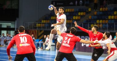 الزمالك يهزم الأهلي ويحصد لقب سوبر رجال اليد.. صور
