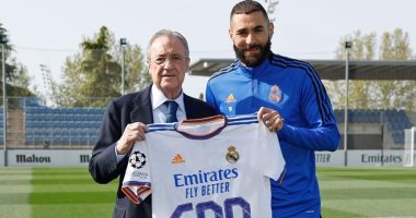ريال مدريد يحتفي بنجمه بنزيما بعد وصوله 600 مباراة.. وهداف الفريق: هذه قصتى
