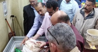ضبط لحوم ومعجنات غير صالحة للاستهلاك الآدمى خلال حملة تموينية بالشرقية